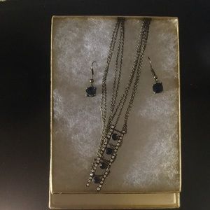 Costume necklace & earrings